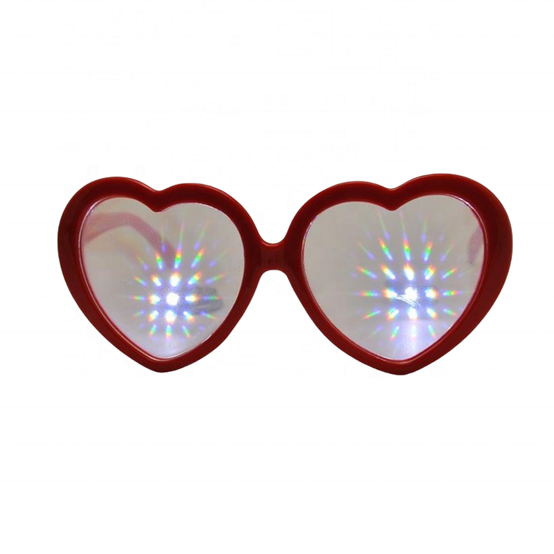 Diffraction Eyewear Manufacturer - Heart-Shaped Rainbow