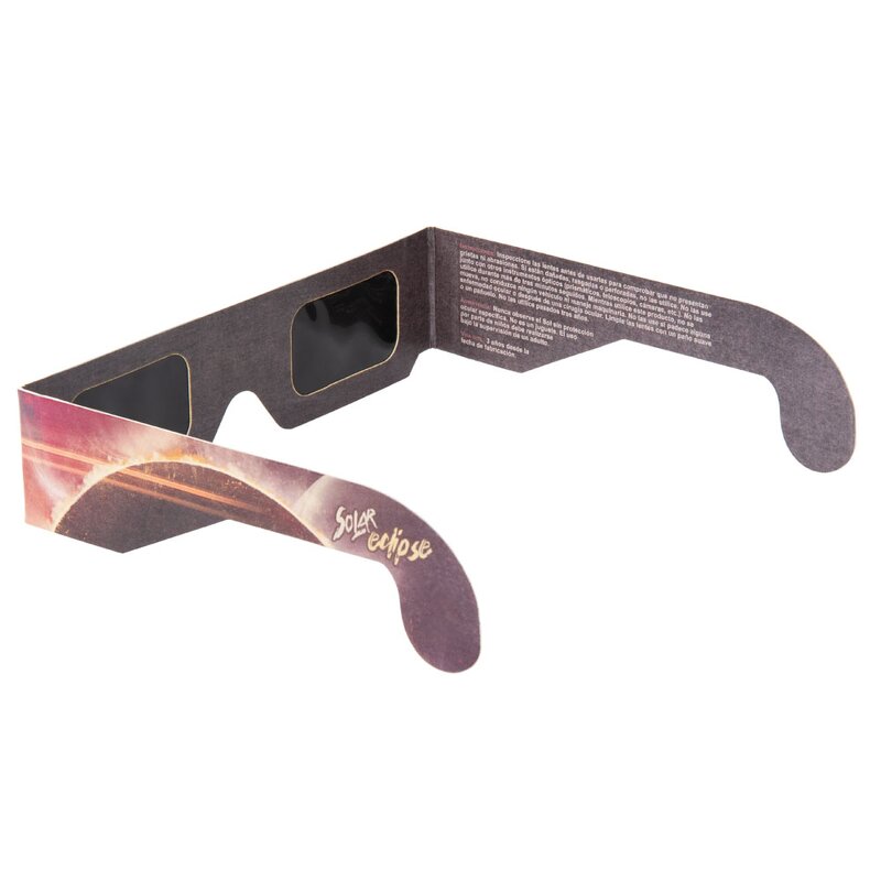 Solar Eclipse Glasses Manufacturer - UV400 Square Frame