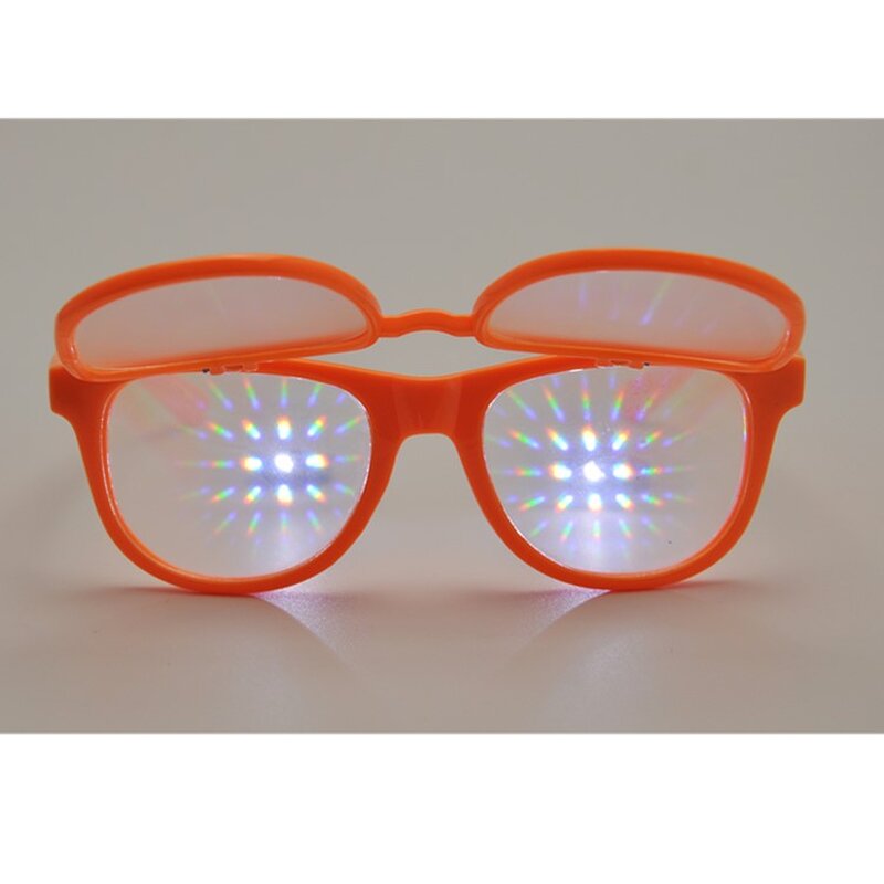 Diffraction Glasses Manufacturer - 3D Prism Flip Design
