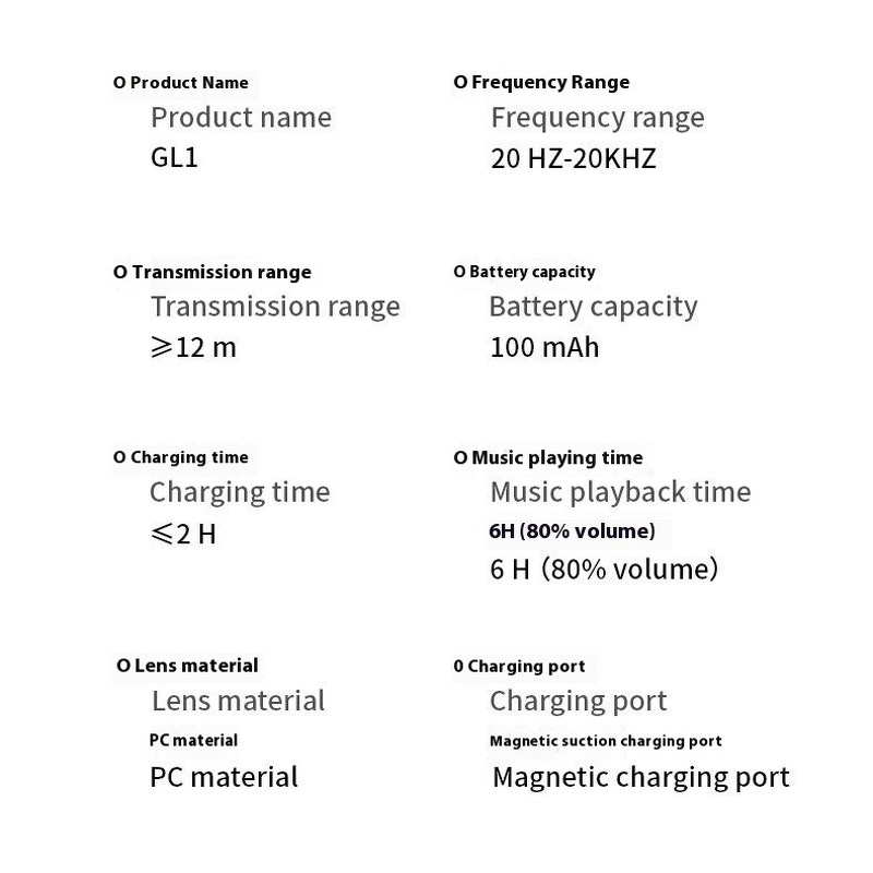 Smart Glasses Manufacturer - E10-E Polarized Audio