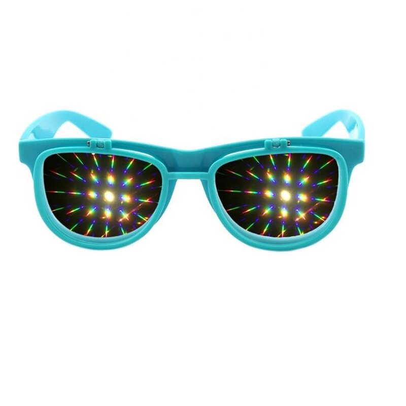 Diffraction Glasses Manufacturer - 3D Prism Flip Design