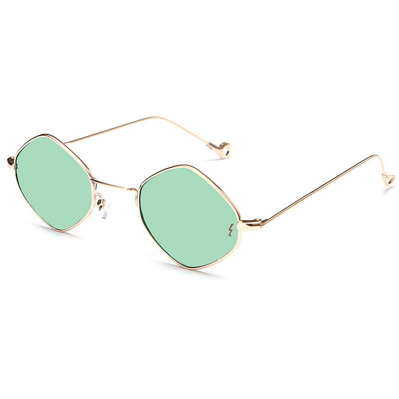 Sunglasses Manufacturer - Retro Gold Frame UV400