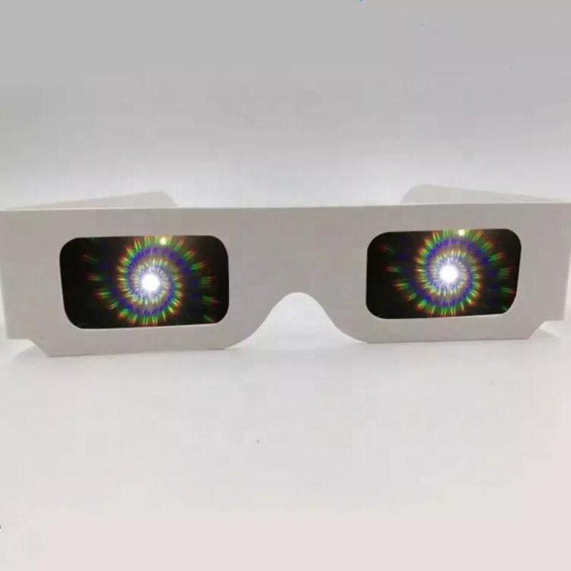 Diffraction Glasses Manufacturer - Spiral Paper Design