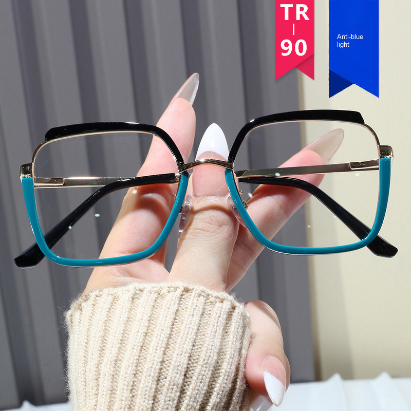 Eyeglasses Manufacturer - Ultra-Light Large-Frame Gold