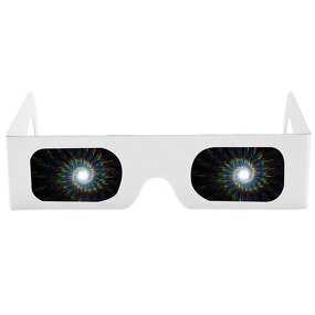 Diffraction Glasses Manufacturer - Spiral Paper Design