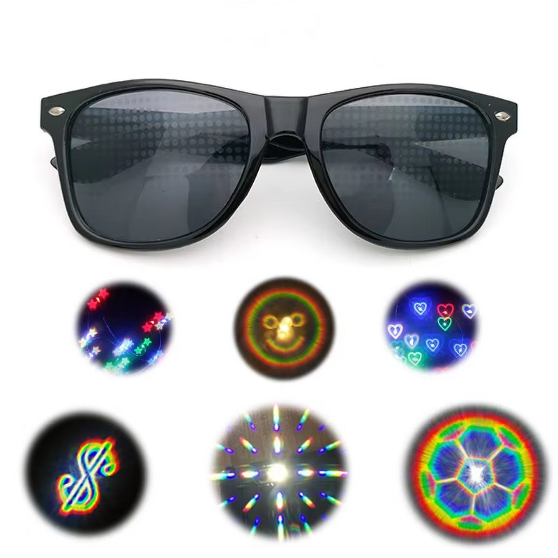 Diffraction Glasses Manufacturer - Plastic Shaking Sound