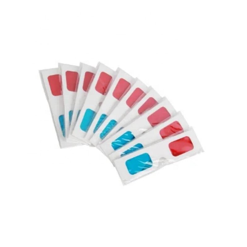 3D Anaglyph Glasses Manufacturer - Red Blue Cardboard