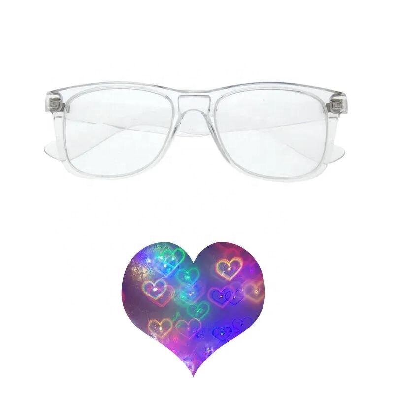 Diffraction Glasses Manufacturer - Heart Shape Rainbow