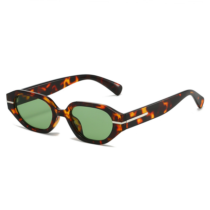 Sunglasses Manufacturer - Retro Square Frame Gray Blue