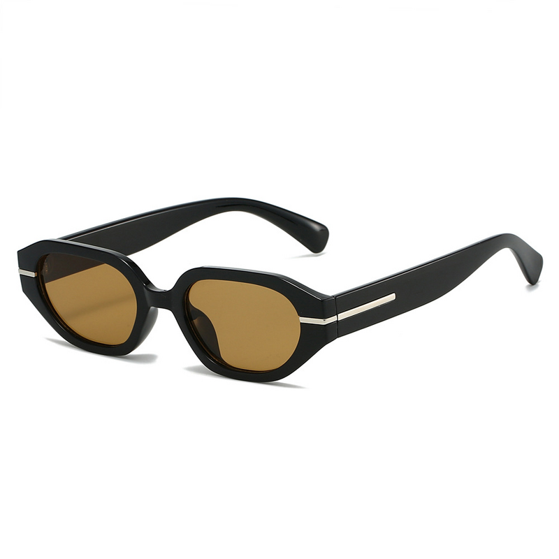 Sunglasses Manufacturer - Retro Square Frame Gray Blue