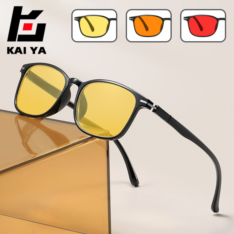 Night Vision Sunglasses Manufacturer - Square Anti-Blue Light