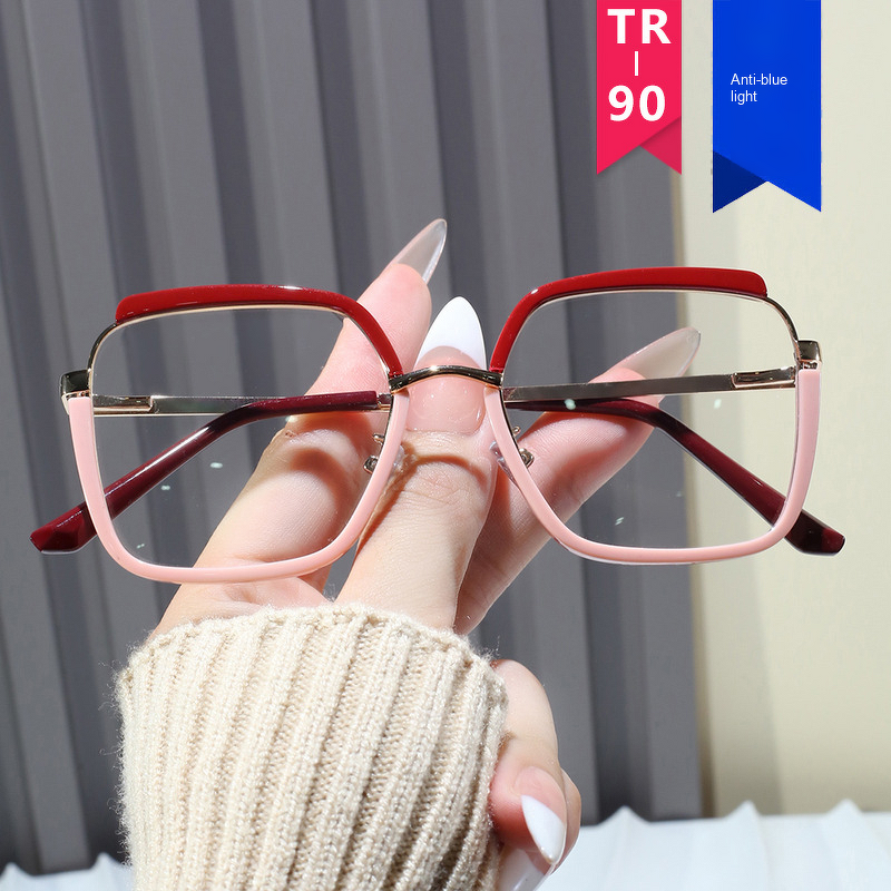 Eyeglasses Manufacturer - Ultra-Light Large-Frame Gold
