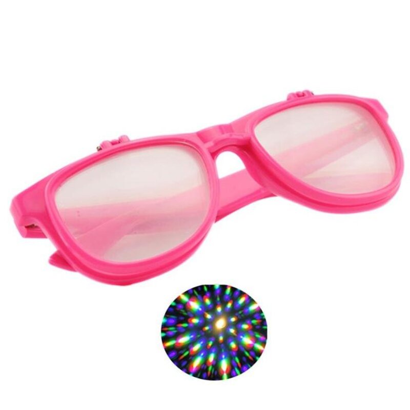 Diffraction Glasses Manufacturer - 3D Prism Flip Design