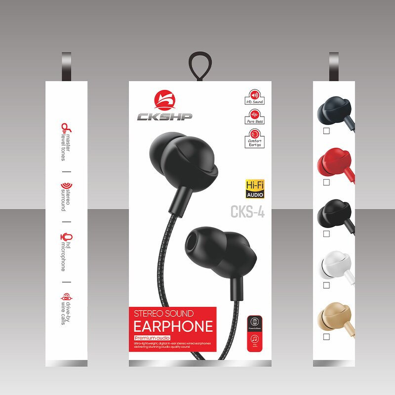 In-Ear Headphones Supplier - Bass 3.5mm Jack Magnetic