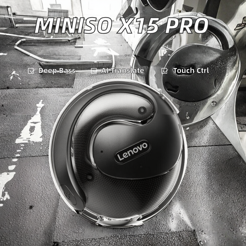 Wireless Earbuds Supplier - MINISO X15 Pro Earhook AI