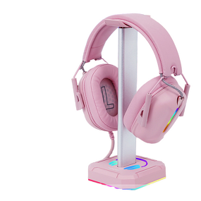 Headphone Stand Manufacturer - RGB Gamer Hanger with Hub Mounts
