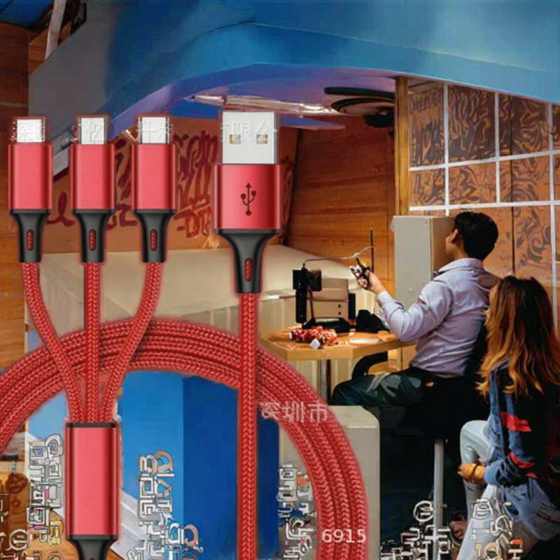 USB Cable Supplier - Custom 3A Fast Nylon Braided Magnetic