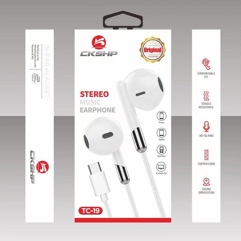 Wired Earphones Supplier - High End Type-C Metal JL Chipset