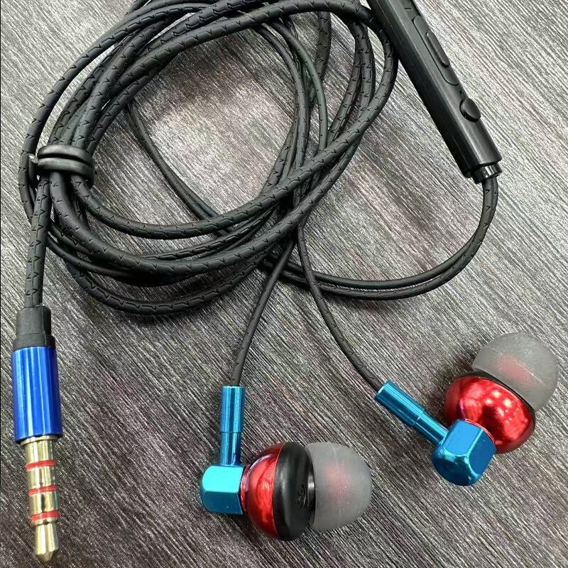 Wired Earphones Supplier - Metal Case Heavy Metallic Finish