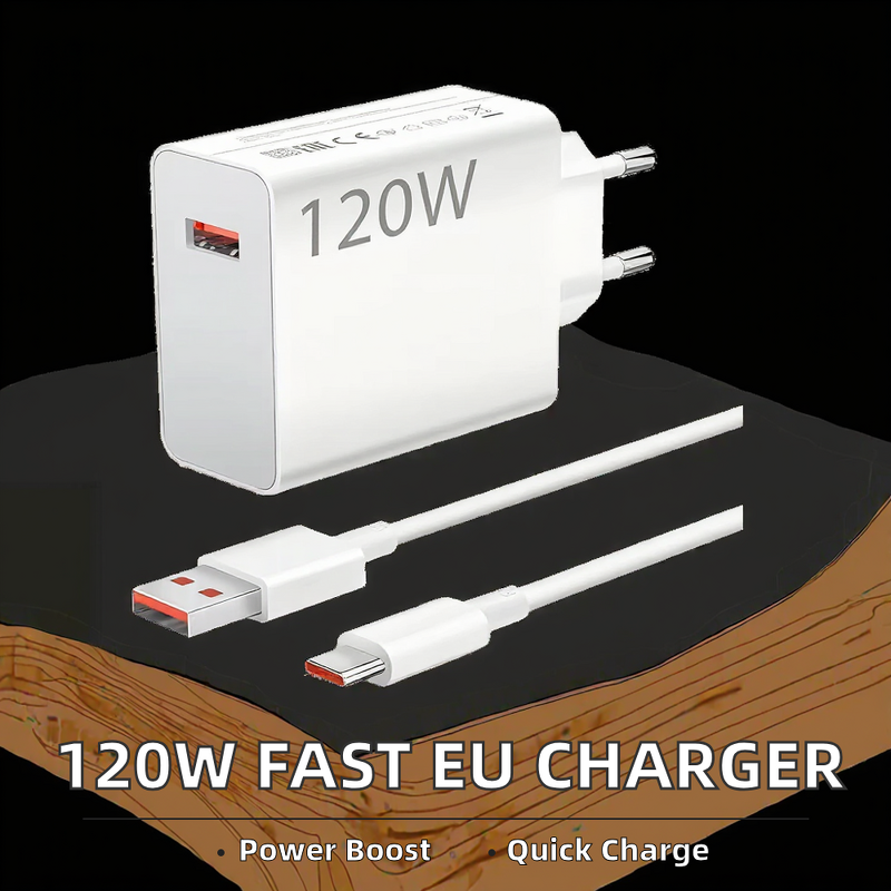 Fast Charger Manufacturer - 120W Super Fast with QC3.0 OVP