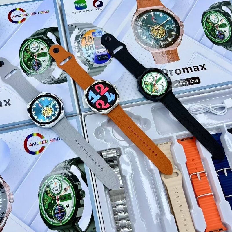 Smart Watch Supplier - PROMAX V18 7in1 Stainless Steel Band