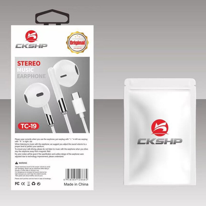 Wired Earphones Supplier - High End Type-C Metal JL Chipset