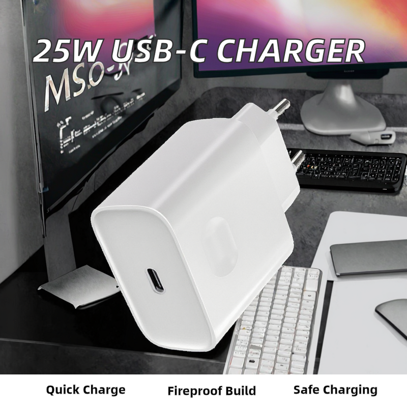 Wall Charger Manufacturer - USB-C PD Mini 25W Fast OEM
