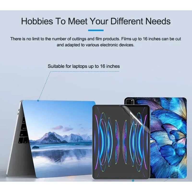 Film Cutting Machine Supplier - 16 Inches Smart Touch Screen