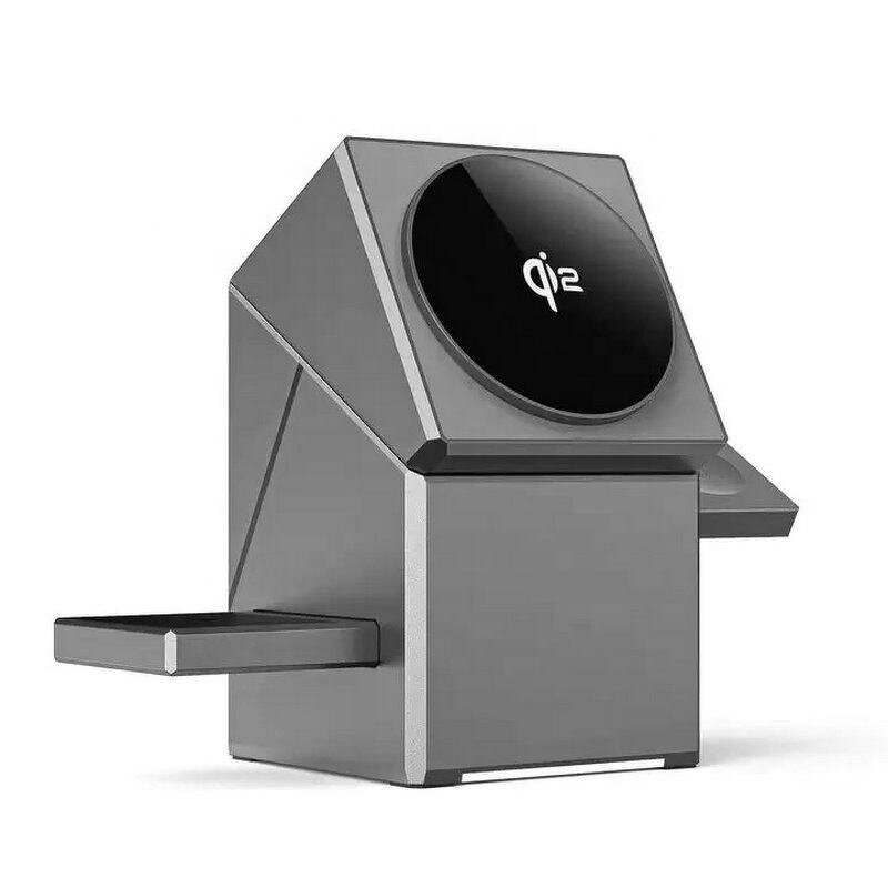 Wireless Charger Manufacturer - Qi2 15W 3 in 1 Foldable