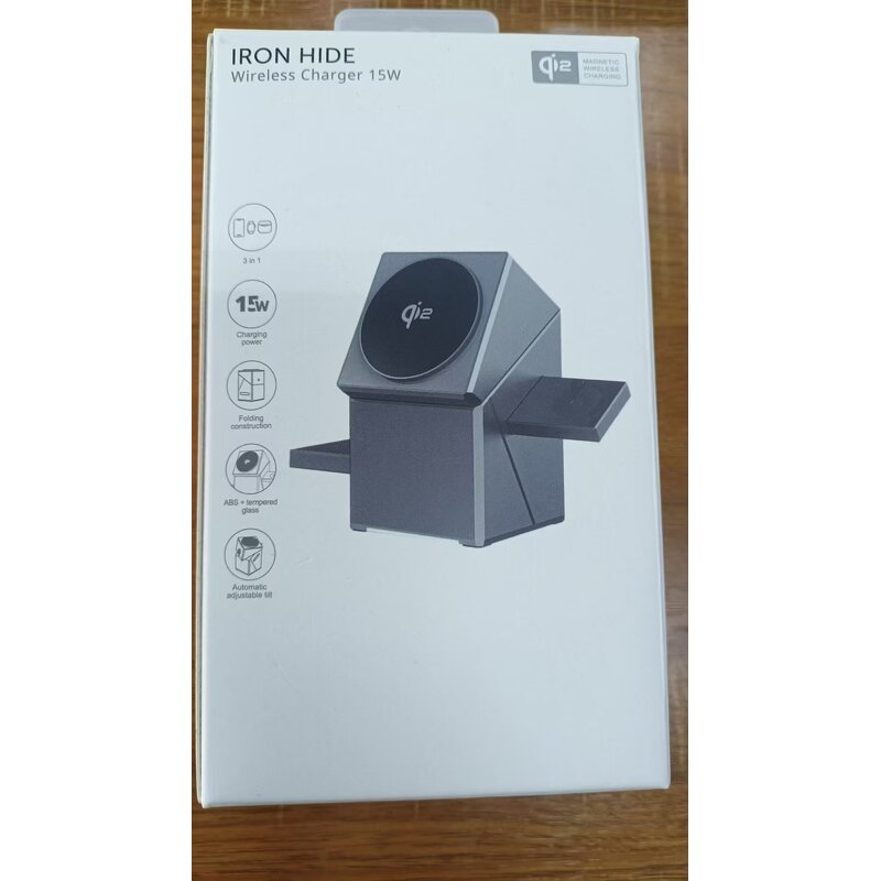 Wireless Charger Manufacturer - Qi2 15W 3 in 1 Foldable