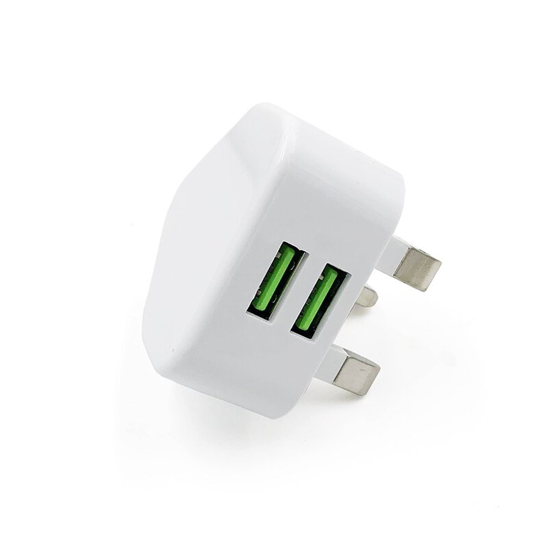 Wall Charger Manufacturer - UK Dual Port 5V2A 10W 12W