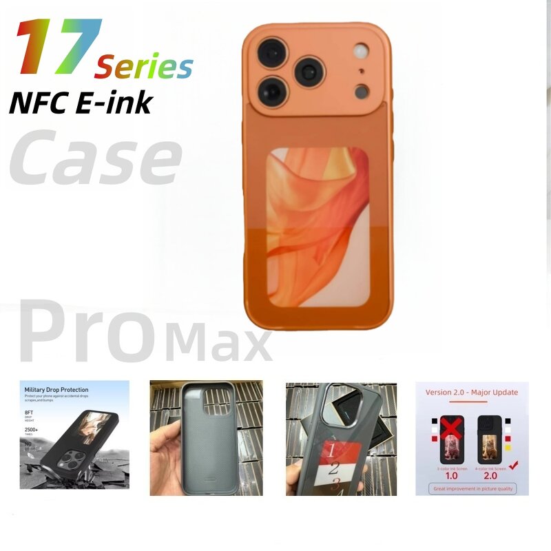 Smart Case Manufacturer - HD 4 Color E Ink NFC for iPhone