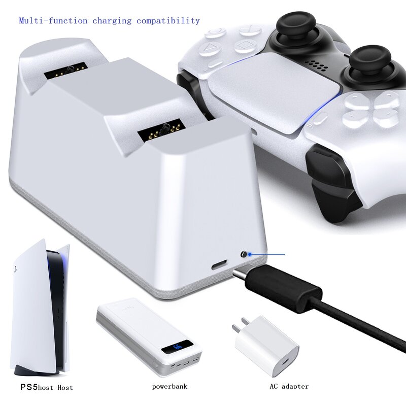 PS5 Controller Charger Manufacturer - 30W Fast Charging LED