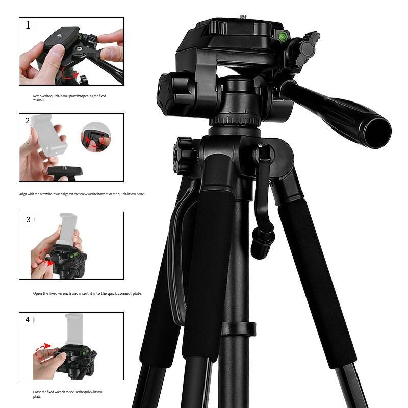 Mobile Phone Stand Manufacturer - Live Streaming Tripod F360T