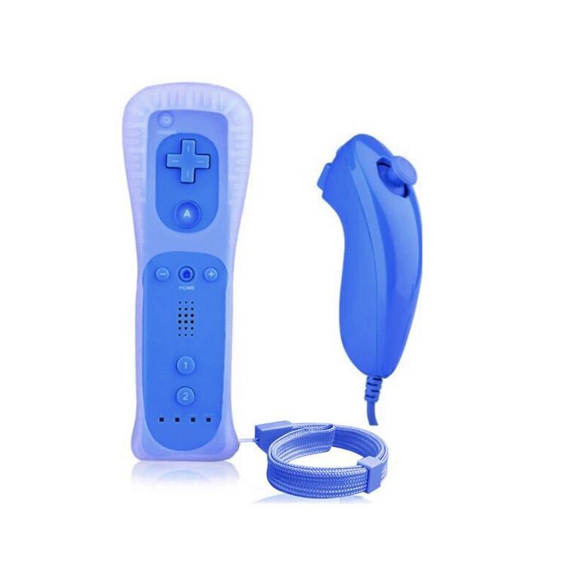 Wii Game Console Manufacturer - Wireless Curved Handle Vibration