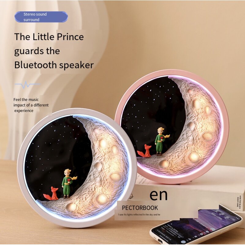 Bluetooth Speaker Manufacturer - Creative Cartoon RGB LED Clock