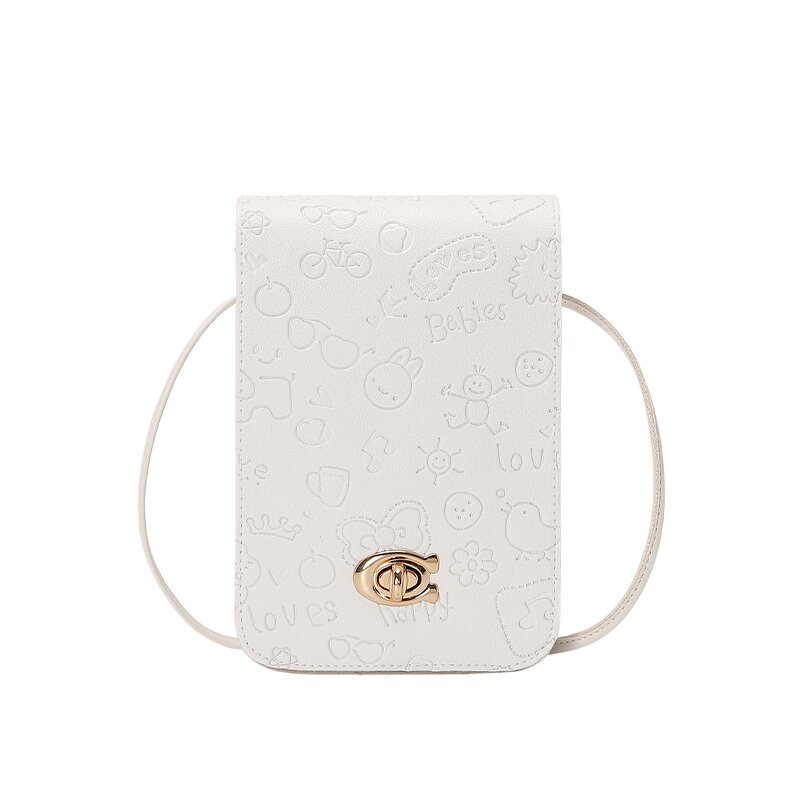 Mobile Phone Bag Manufacturer - Cross-body Print Fresh Sweet