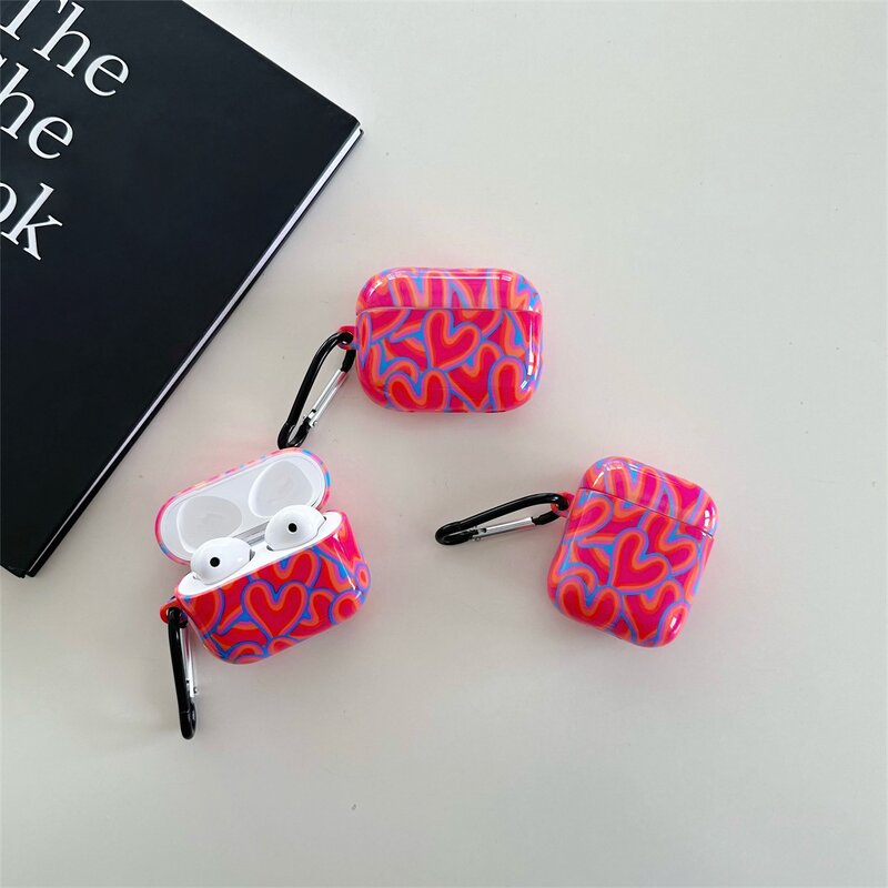 AirPods Case Manufacturer - Leopard Print TPU with Hooks