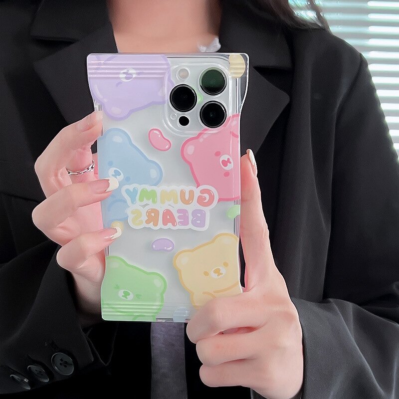 Phone Case Manufacturer - Cute Cartoon All-pack Soft Shell