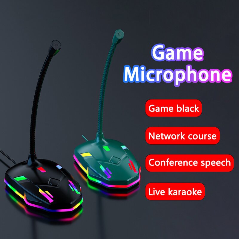 USB Microphone Manufacturer - RGB Gaming Desktop Condenser