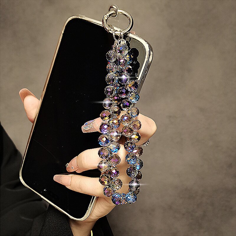Mobile Phone Chain Manufacturer - Flash Crystal Jewelry Bag