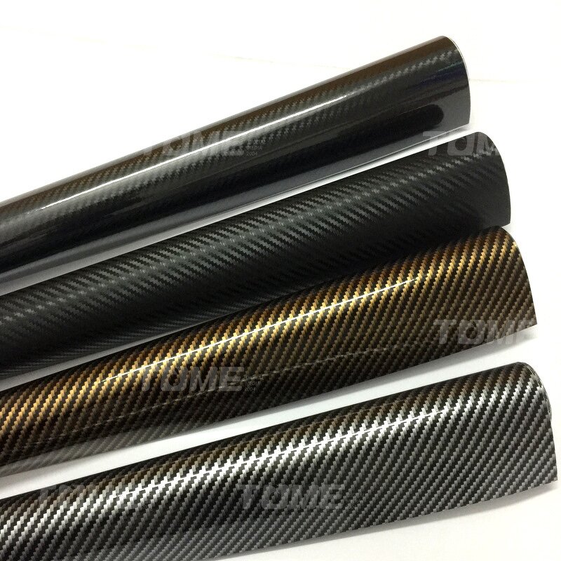 Carbon Fiber Sticker Manufacturer - Black Silver Air Ducts