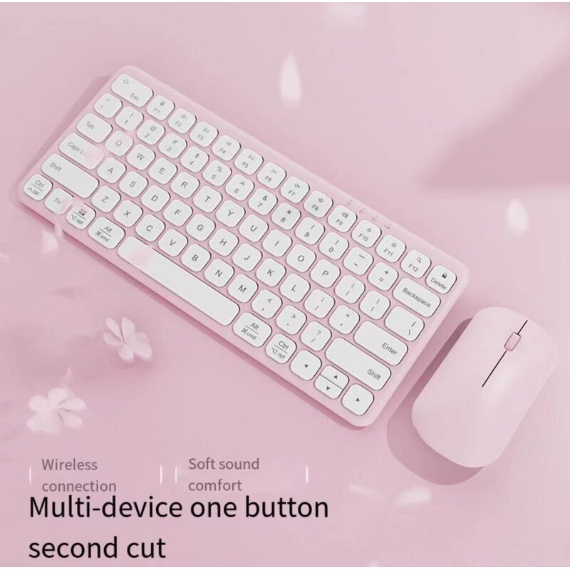 Keyboard Mouse Set Manufacturer - 78 Keys 2.4G Wireless Multi-language