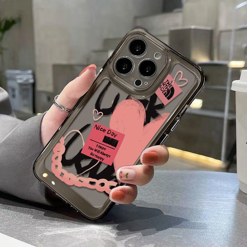 Phone Case Manufacturer - Graffiti Label Love Soft Shell