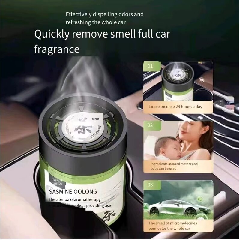 Car Aromatherapy Manufacturer - Tea Solid Fragrance Cup Holder