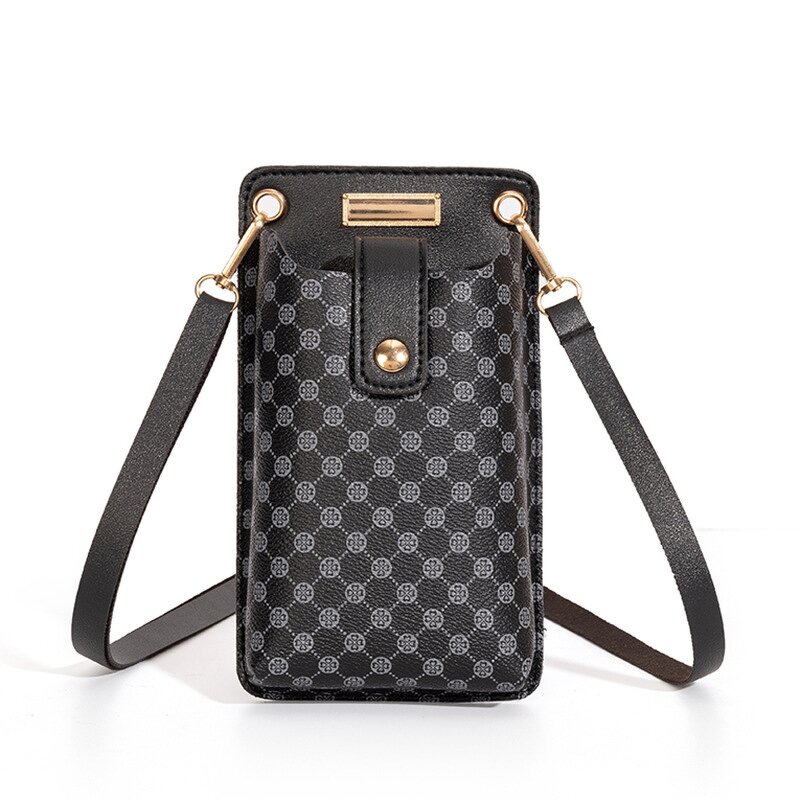 Crossbody Bag Manufacturer - Vertical Korean Trend Printed Bag