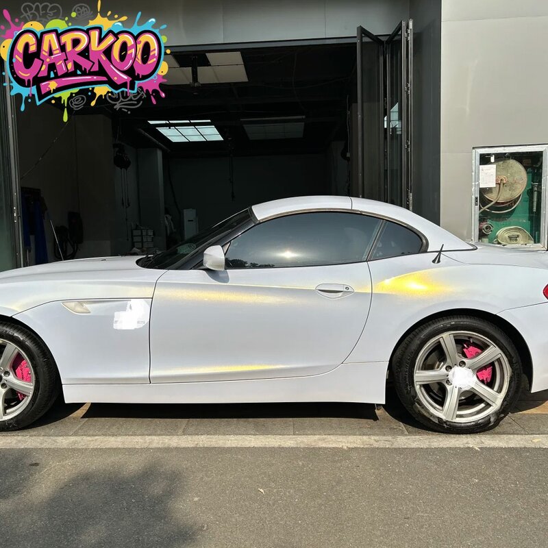 Car Color-Changing Film Manufacturer - Rainbow Laser Glacier Blue