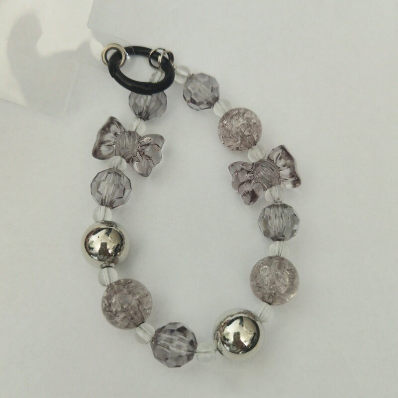 Mobile Phone Chain Manufacturer - Crystal Bead Lanyard Wrist