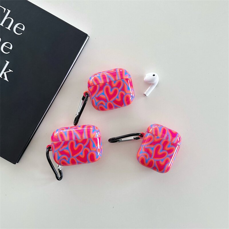 AirPods Case Manufacturer - Leopard Print TPU with Hooks
