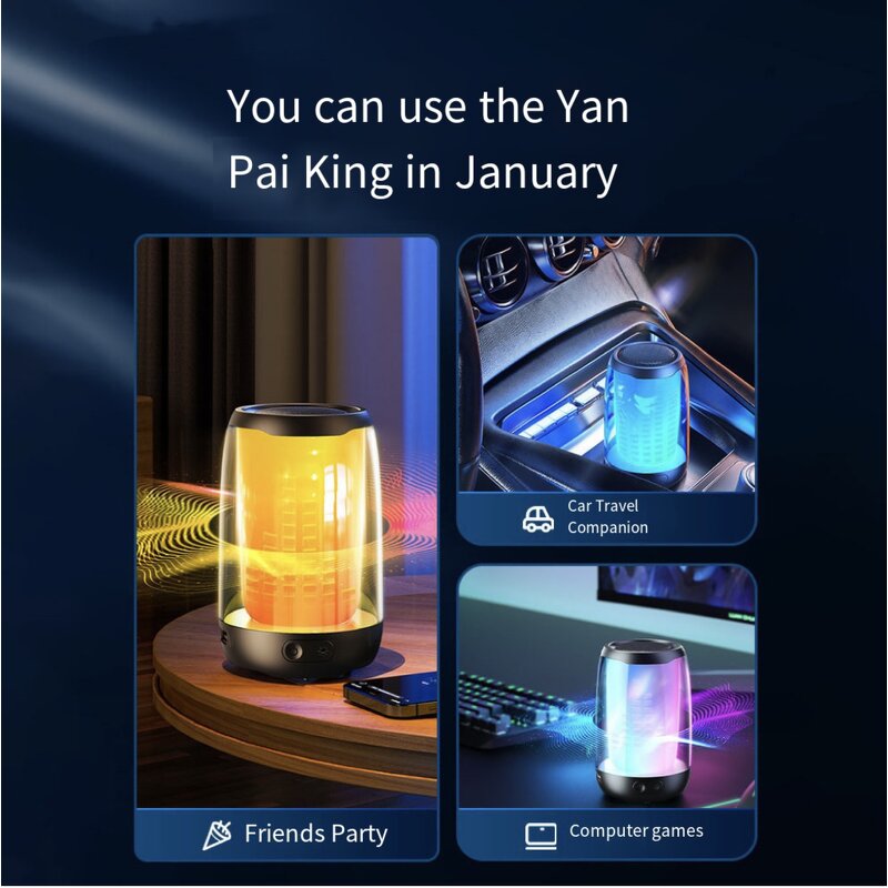 Wireless Speaker Manufacturer - High Sound Quality RGB Subwoofer